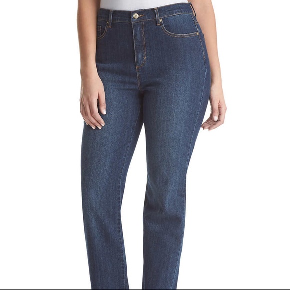 Gloria Vanderbilt Denim Blue Strech Jeans - Picture 1 of 3